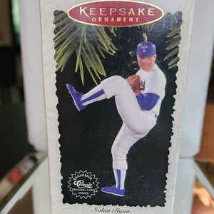 Hallmark Keepsake Ornament 1996 NOLAN RYAN at the Ballpark Legends Baseball